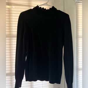 Classic Black Turtleneck Long Sleeve